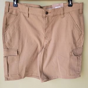 NWT Carhartt Rugged Flex Stretch Canvas Work Shorts Original Fit -Women's 16